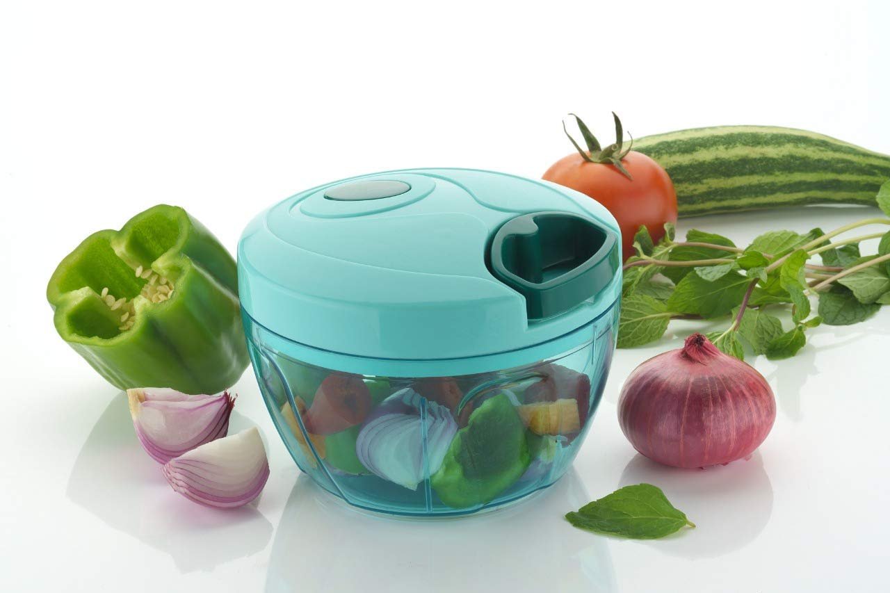 Quick Chopper 450ml | Manual Vegetable & Fruit Chopper | Easy Handheld Kitchen Tool | Fast, Efficient, and Easy to Use

