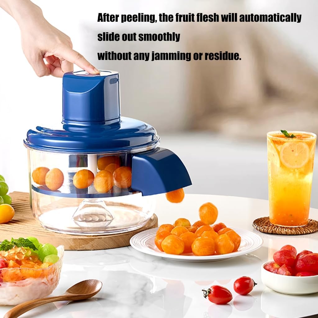 Automatic Garlic Peeling Machine Electric | Fast & Efficient Garlic Skin Remover | Food-Grade Stainless Steel | Easy to Clean, Time-Saving Kitchen Appliance for Home & Commercial Use